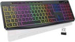 Waterdicht PC Toetsenbord | 33% Korting | Retourdeal, TECURS, Ergonomisch, Ophalen of Verzenden, Draadloos