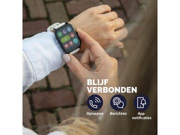 BREND BR-2223 - Smartwatch - Stappenteller Bloeddrukmeter, Verzenden, Nieuw, Brend