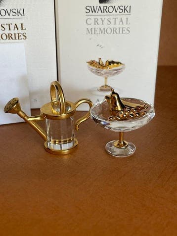 Swarovski - Beeldje - Gieter - Fruitschaal - Memories -