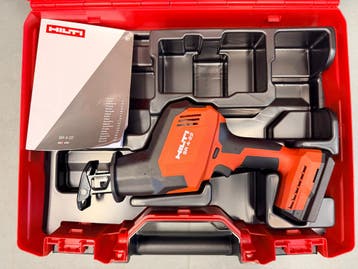 Hilti SR 4-22 accu reciprozaag voor gebruik met één hand, Ophalen of Verzenden, Gebruikt