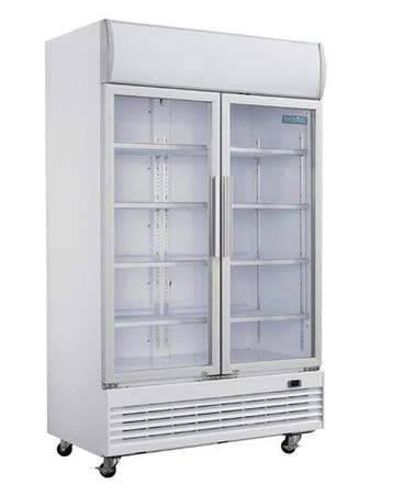 G-serie tweedeurs displaykoeling met lichtbak | klapdeure..., Verzenden, Nieuw in verpakking