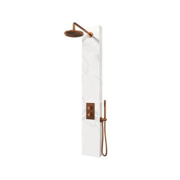 Brauer Copper Edition Thermostatisch Douchepaneel Calacatta, Ophalen of Verzenden, Nieuw