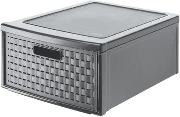 Organizing Box 19.2L - Rotanstijl | 31% Korting, 1 of 2 laden, Ophalen of Verzenden, Zo goed als nieuw, Rotan-look
