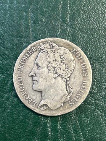 België. Leopold I. 5 Francs 1833 (Zonder minimumprijs)