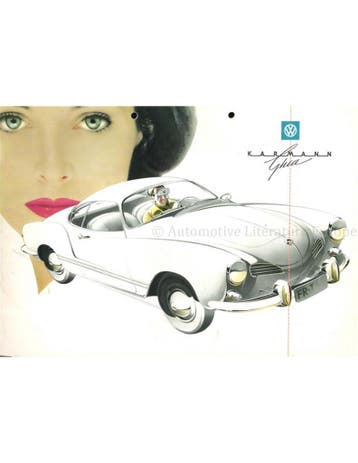 1959 VOLKSWAGEN KARMANN GHIA BROCHURE DUITS, Boeken, Nieuw, Volkswagen, Author