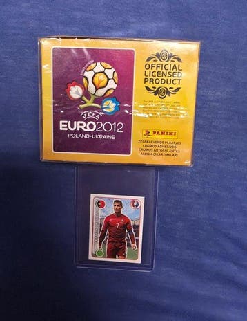 2016 Panini Euro 2016 Cristiano Ronaldo, UEFA Euro 2012, Nieuw