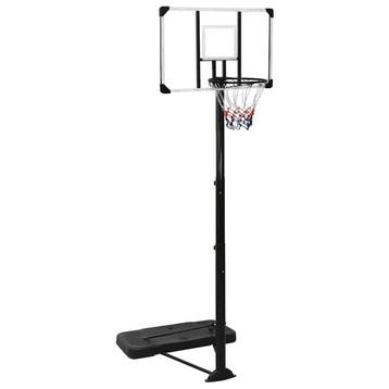 vidaXL Basketbalstandaard 256-361 cm polycarbonaat, Verzenden, Nieuw