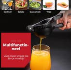 HI NATURE™ Robuuste Kwaliteit Citroenpers | Limoenpers -, Ophalen of Verzenden, Nieuw