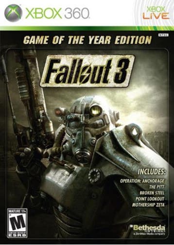 Fallout 3 GOTY Edition (Losse CD) (Xbox 360 Games), Ophalen of Verzenden, Zo goed als nieuw