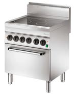Bartscher Fornuis Serie 650 | Elektrisch | 4 Kookplaten | El, Ophalen of Verzenden, Nieuw in verpakking