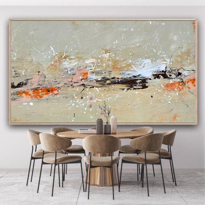 Ester Reut - Quando il Mare Ama il Tramonto XXL, Antiek en Kunst, Kunst | Schilderijen | Modern