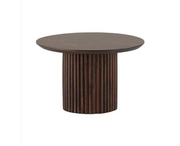 Salontafel Congo Rond 60 cm Mangohout - Walnoot, Ophalen of Verzenden, Nieuw