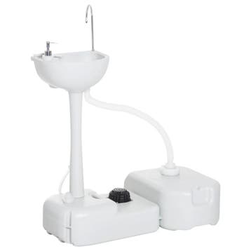 TRUUSK Camping Wasbak 17L - Handwasbak Met Afvalwateropvangb, Verzenden, Nieuw