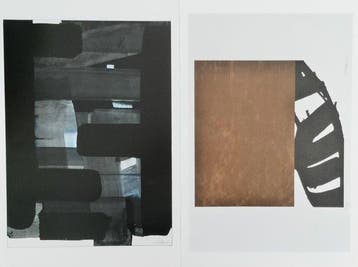 Pierre Soulages (Rodez, 1919-2022) - Gouache sur Papier