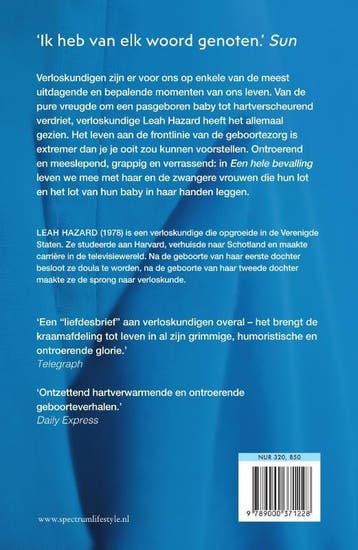 Een hele bevalling 9789000371228 Leah Hazard, Boeken, Verzenden, Zo goed als nieuw, Leah Hazard
