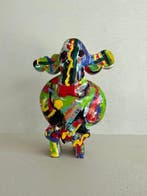 Peter Diem (1945) - Beeld, Happy Cow - 30 cm - Hars