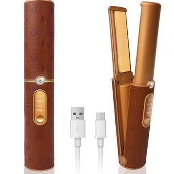 Draadloze 2-in-1 Stijltang en Krultang Oplaadbare Mini, Verzenden, Nieuw