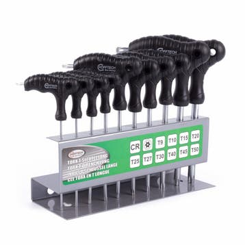 Hofftech T-Greep Torxsleutel Set - 10-delig - Inclusief O..., Ophalen of Verzenden, Nieuw