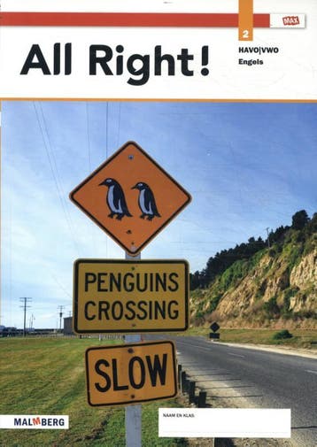 All Right 2 Havovwo Students book 9789402069655, Boeken, Zo goed als nieuw