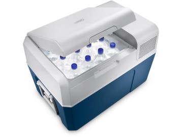 Mobicool MCF60 - Koelbox - Koelen en vriezen - Blauw, Caravans en Kamperen, Verzenden, Zo goed als nieuw