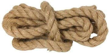 Jute touw Xtra Dik Naturel 20 mm 200 cm kleinverpakking, Ophalen of Verzenden, Nieuw