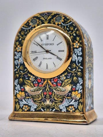Klok - Aysford Fine Bone China – Tischuhr – William Morris