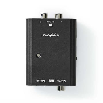Stereo analoog audio naar digitaal audio converter (SP/DIF), Verzenden, Nieuw