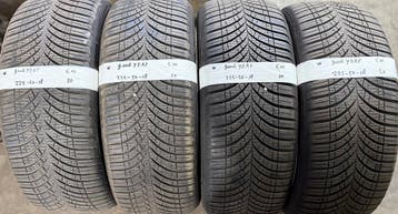 4x225-50-18 Goodyear Winter 4x5mm €50 Per Band 225 50 18, Ophalen, 18 inch, Gebruikt, Winterbanden