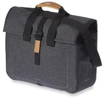 Enkele Fietstas Urban Dry Business Bag 20 Liter - Donkergrij, Fietsen en Brommers, Fietsaccessoires | Fietstassen, Verzenden, Nieuw
