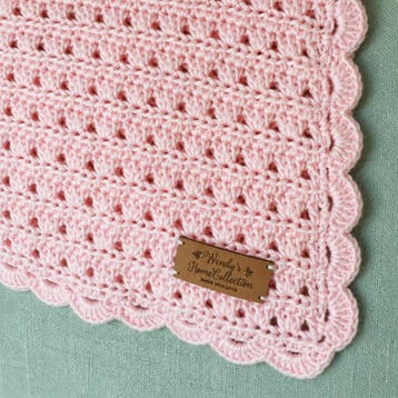 Haakpatroon Babydeken Hailey met schulprand - Wendy’s Home, Ophalen of Verzenden, Nieuw