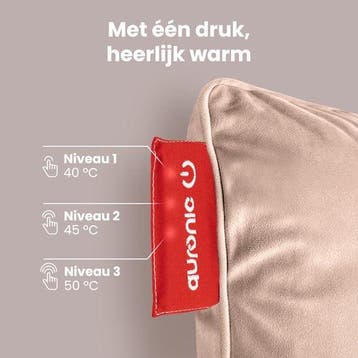 2dekans | Auronic Warmtekussen - Velvet - 45x60 - Draadloos, Ophalen of Verzenden, Zo goed als nieuw, Roze