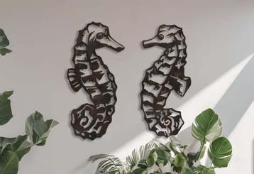 Zeepaard Duo van Cortenstaal, Ophalen of Verzenden, Nieuw