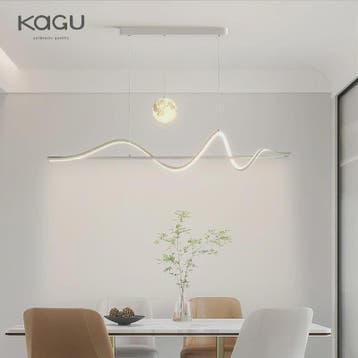 Moderne LED Hanglamp - Stijlvol Wit/Zwart Design voor Eetkam, Verzenden, Nieuw