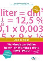 9789082792980 Werkboek landelijke reken- en wiskunde Toet..., Boeken, Verzenden, Zo goed als nieuw, Erasmus Education