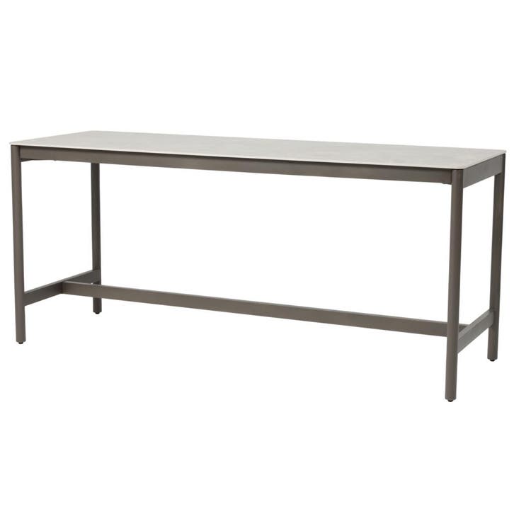 Soho high dining tuintafel 220x75xH95 cm keramiek terre, Tuin en Terras, Tuintafels, Nieuw, Ophalen of Verzenden