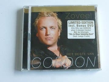Gordon - Zoveel ( CD + DVD), Cd's en Dvd's, Cd's | Nederlandstalig, Ophalen of Verzenden, Zo goed als nieuw