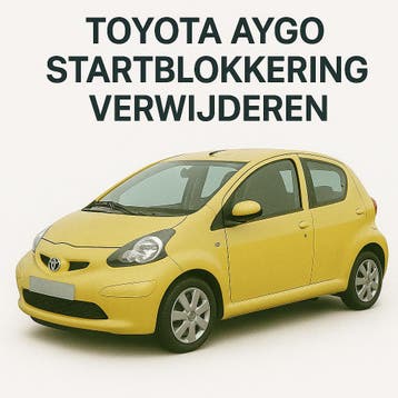 Startonderbreker startblokkering verwijderen Toyota Aygo, Nieuw, Toyota