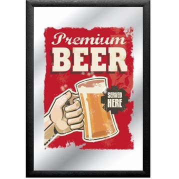Premium beer spiegel, Ophalen of Verzenden