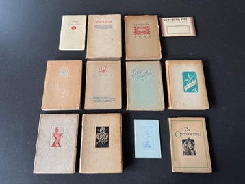 Boekenweek - Lot met 12 geschenken 1930-1947 (1937