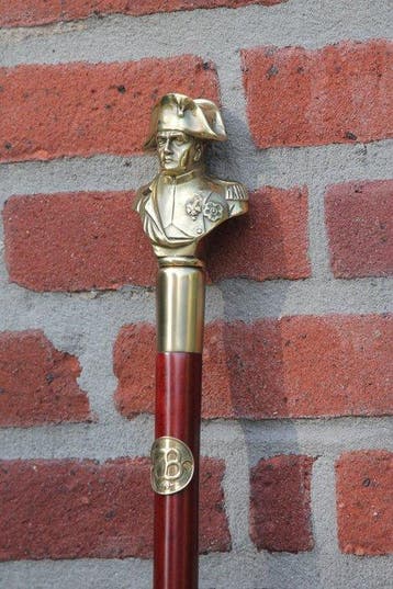 Wandelstok - bronze wood