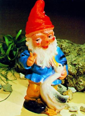 Tuinkabouter met gans, Verzenden, Nieuw