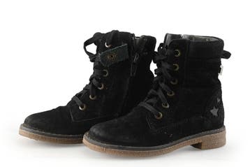 Bo Bell Veterboots Meisjes in maat 26 Zwart, Verzenden, Jongen of Meisje, Schoenen, Nieuw
