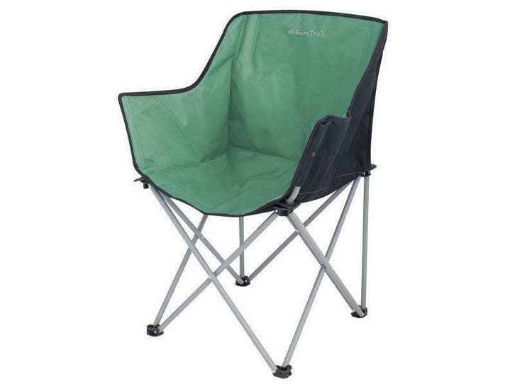 Eurotrail Vouwstoel Kampala seagreen-zwart, Caravans en Kamperen, Kampeeraccessoires, Nieuw