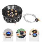 Camping Kooktoestel 21000W Butaan met Adapters Outdoor, Verzenden, Nieuw