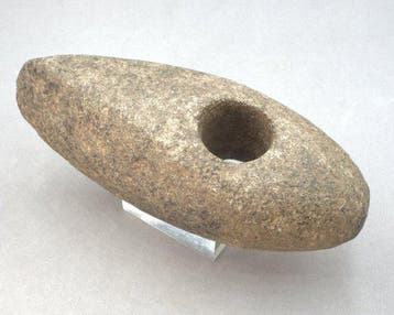 Neolithic Stone battle axe - 15.5 cm