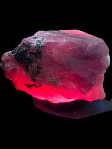 Robijn Pigeon Blood Ruby! 91,5 ct. Mozambique Grote