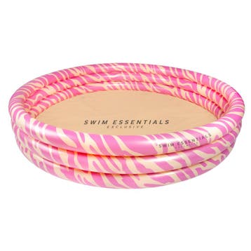 Kinderzwembad Zebra Roze Groot (150cm), Ophalen of Verzenden, Nieuw