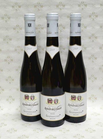 2009 Reinhold Haart, Goldtropchen Riesling, OHMS private, Nieuw