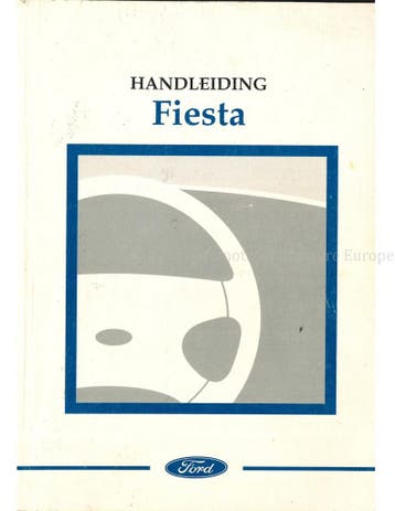 2000 FORD FIESTA INSTRUCTIEBOEKJE NEDERLANDS, Auto diversen, Handleidingen en Instructieboekjes