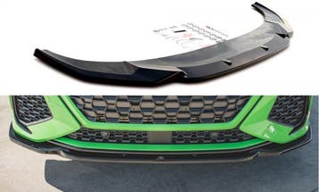 Voorspoiler V.1 AUDI RSQ3 Maxton Glans Zwart, Ophalen of Verzenden, Nieuw